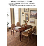 無垢材テーブル|エレガントな曲線デザインでインテリアに優雅な雰囲気を演出【小スペースに最適】 hsxz-2174