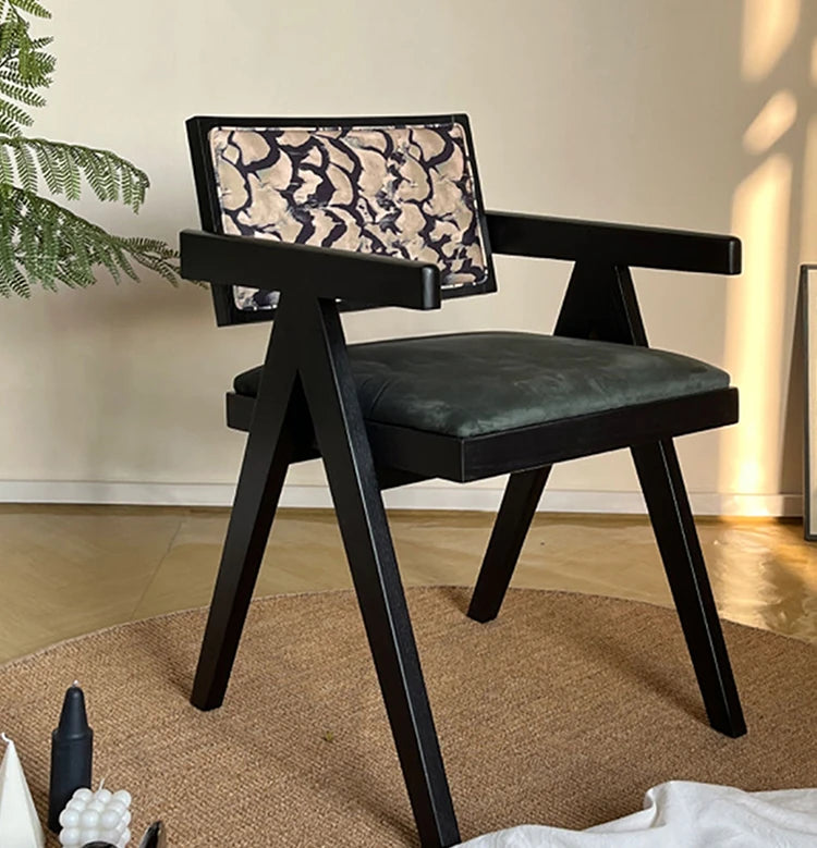 アッシュ材使用モダンチェア - シンプルでスタイリッシュなデザインの快適な座り心地 hsxz-2175