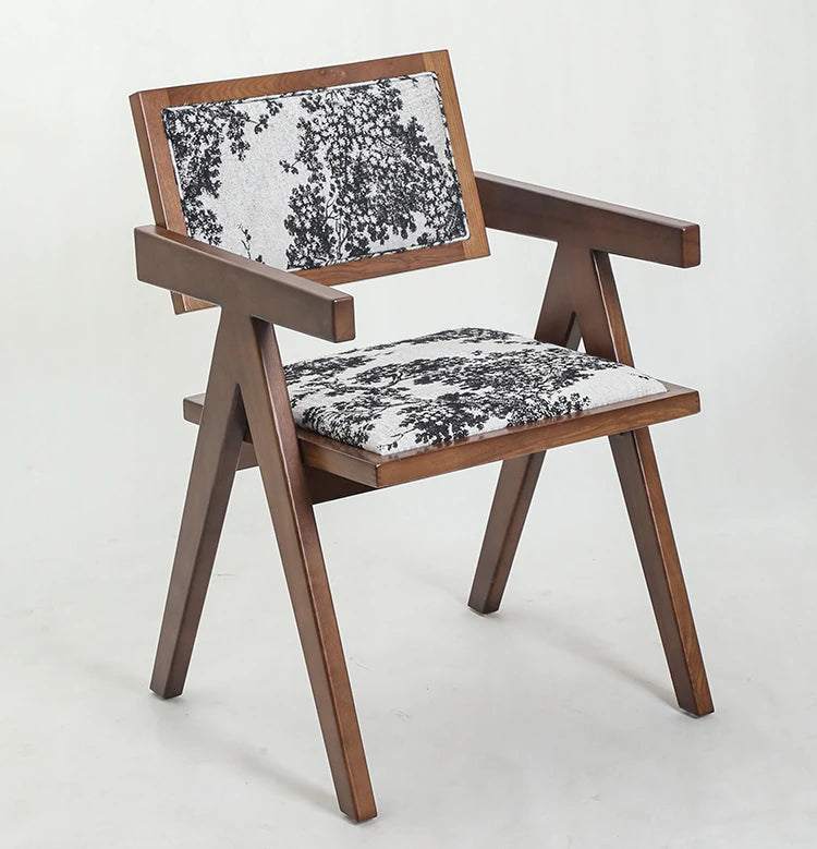 アッシュ材使用モダンチェア - シンプルでスタイリッシュなデザインの快適な座り心地 hsxz-2175