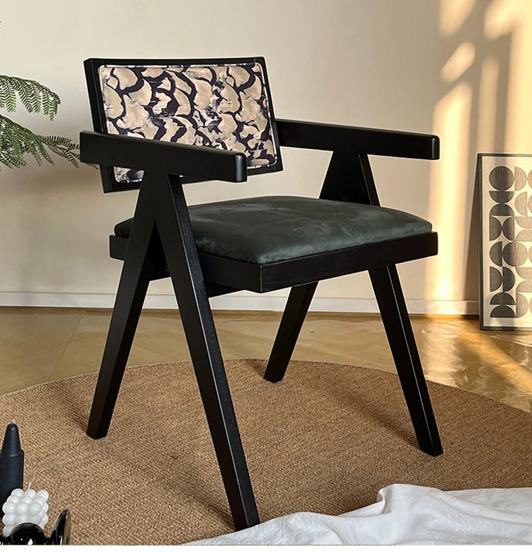 アッシュ材使用モダンチェア - シンプルでスタイリッシュなデザインの快適な座り心地 hsxz-2175