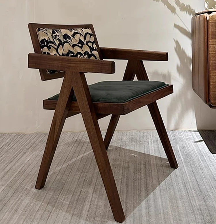 アッシュ材使用モダンチェア - シンプルでスタイリッシュなデザインの快適な座り心地 hsxz-2175