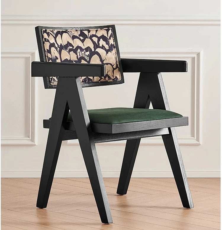 アッシュ材使用モダンチェア - シンプルでスタイリッシュなデザインの快適な座り心地 hsxz-2175