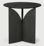 シンプルでスタイリッシュなオーク製センターテーブル - ブラック仕上げのモダンデザイン hsxz-2176