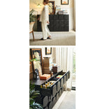 アッシュ材多層板キャビネット - モダンデザインで収納力抜群、自宅をおしゃれに演出! hsxz-2181