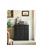 アッシュ材多層板キャビネット - モダンデザインで収納力抜群、自宅をおしゃれに演出! hsxz-2181