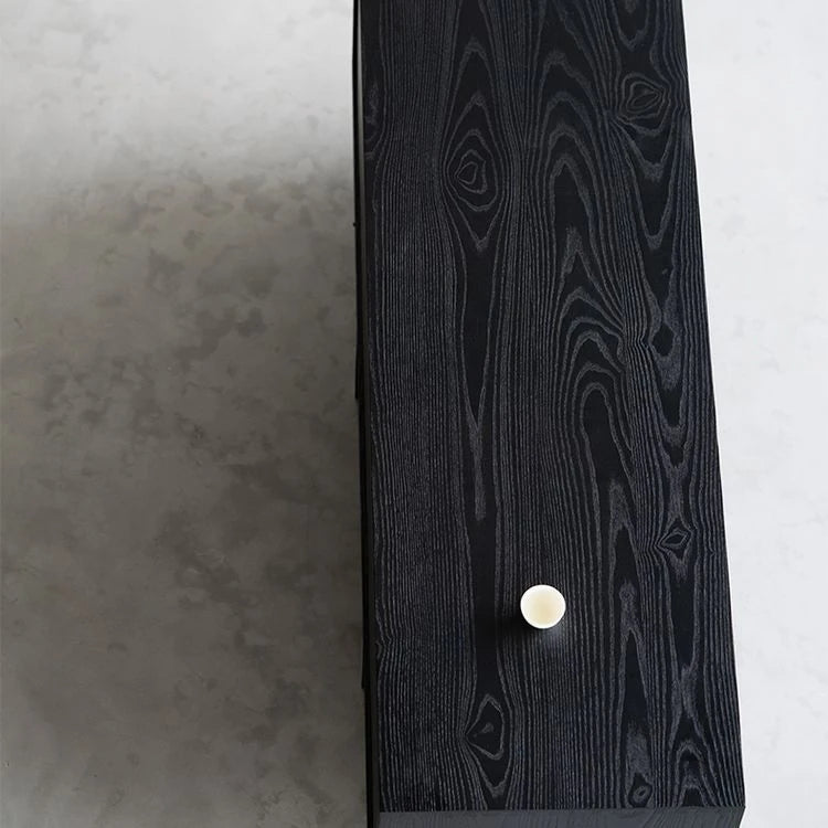 アッシュ材&スギ材使用のスタイリッシュキャビネット - モダンなインテリアに最適【送料無料】 hsxz-2188