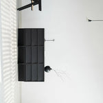 アッシュ材&スギ材使用のスタイリッシュキャビネット - モダンなインテリアに最適【送料無料】 hsxz-2188