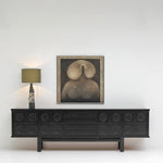 アッシュ材のシンプルモダンテレビ台 - おしゃれなリビング空間を演出する収納付きデザイン hsxz-2192