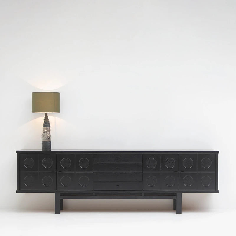 アッシュ材のシンプルモダンテレビ台 - おしゃれなリビング空間を演出する収納付きデザイン hsxz-2192