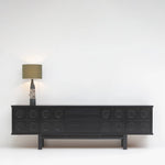 アッシュ材のシンプルモダンテレビ台 - おしゃれなリビング空間を演出する収納付きデザイン hsxz-2192