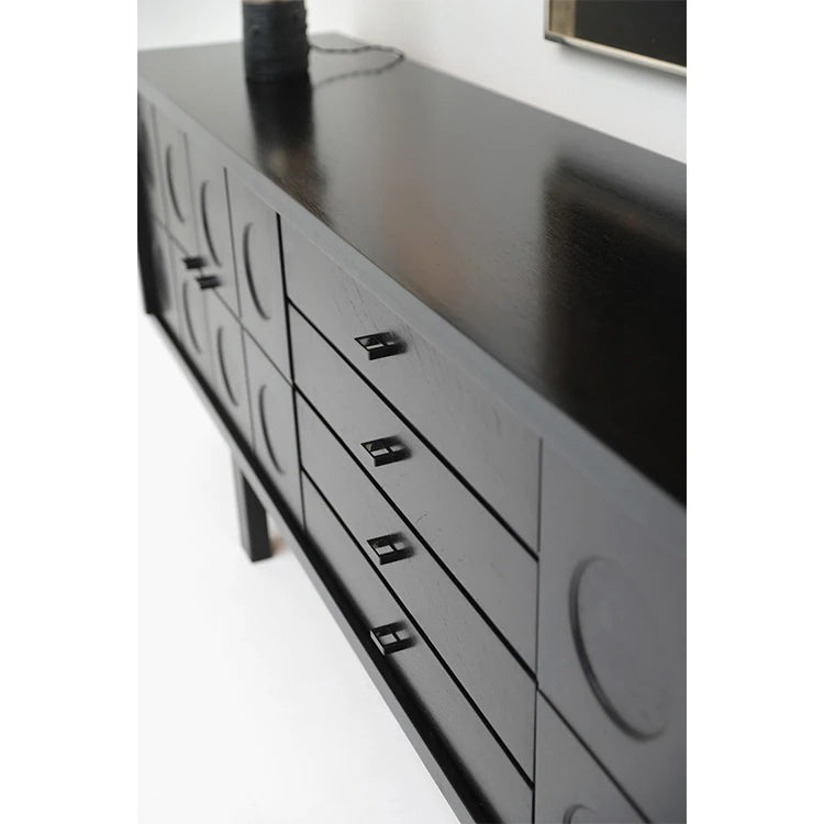 アッシュ材のシンプルモダンテレビ台 - おしゃれなリビング空間を演出する収納付きデザイン hsxz-2192