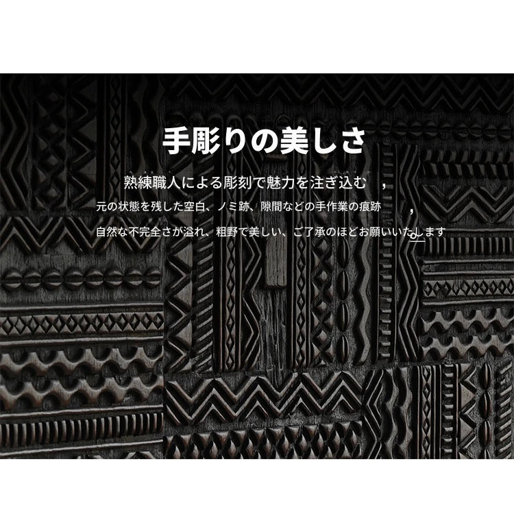 チーク調のモダンテレビ台 - 中密度繊維板製、スタイリッシュな収納キャビネット hsxz-2194