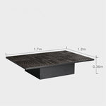 チーク製センターテーブル | シンプルで洗練されたデザイン | モダンリビングに最適 hsxz-2196