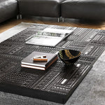 チーク製センターテーブル | シンプルで洗練されたデザイン | モダンリビングに最適 hsxz-2196