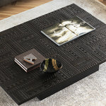 チーク製センターテーブル | シンプルで洗練されたデザイン | モダンリビングに最適 hsxz-2196