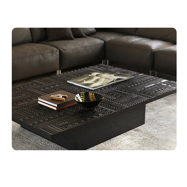 チーク製センターテーブル | シンプルで洗練されたデザイン | モダンリビングに最適 hsxz-2196