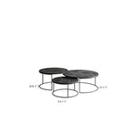 チーク材使用!スタイリッシュなデザインのセンターテーブル【彫刻模様】 hsxz-2197