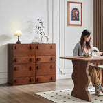 シンプルモダンな多層板キャビネット - 幅広い収納力とスタイリッシュデザインの家具 hsxz-2198