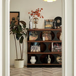 レッドオーク多層板キャビネット - おしゃれな収納ソリューション、モダンインテリアに最適! hsxz-2202