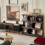 レッドオーク多層板キャビネット - おしゃれな収納ソリューション、モダンインテリアに最適! hsxz-2202