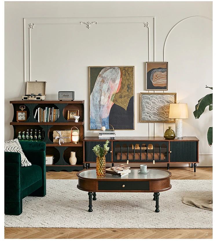 レッドオーク多層板キャビネット - おしゃれな収納ソリューション、モダンインテリアに最適! hsxz-2202