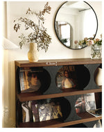 レッドオーク多層板キャビネット - おしゃれな収納ソリューション、モダンインテリアに最適! hsxz-2202