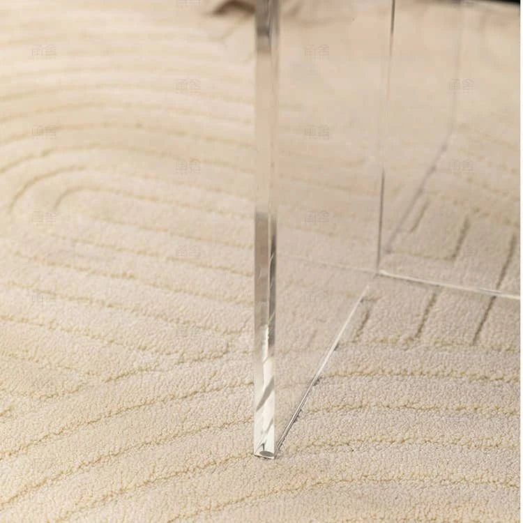 モダンなリビングに最適!パイン素材×アクリル脚のセンターテーブル hsyj-2284