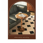 アッシュ材製センターテーブル|クラシックデザイン・エレガントなインテリアアクセント hsysg-4964