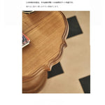 アッシュ材製センターテーブル|クラシックデザイン・エレガントなインテリアアクセント hsysg-4964