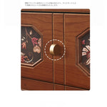 ナイトテーブル アッシュ材 多層板製 収納力抜群 おしゃれなデザイン 寝室に最適 hsysg-4966