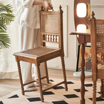 アッシュ材とラタンのクラシックチェア – おしゃれなインテリアにぴったり! hsysg-4967