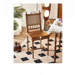 アッシュ材とラタンのクラシックチェア – おしゃれなインテリアにぴったり! hsysg-4967