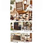 アッシュ材とラタンのクラシックチェア – おしゃれなインテリアにぴったり! hsysg-4967