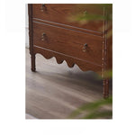 アッシュ材使用 シンプルでスタイリッシュなキャビネット 四段収納タンス 家具のデザインと機能性を兼ね備えた一品 hsysg-4968