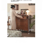 アッシュ材使用 シンプルでスタイリッシュなキャビネット 四段収納タンス 家具のデザインと機能性を兼ね備えた一品 hsysg-4968