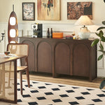 アッシュ材キャビネット - シンプルモダンなデザイン、多層板仕上げでスタイリッシュな収納を実現! hsysg-4969