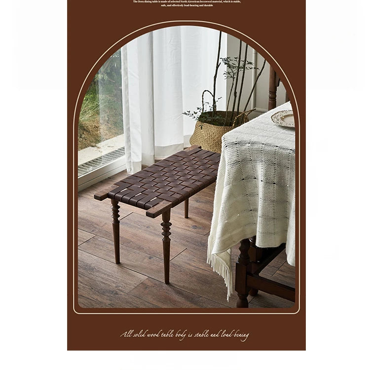 アッシュ材と合成皮革のスタイリッシュなスツール|インテリアを引き立てる上質なデザイン hsysg-4970