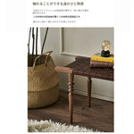 アッシュ材と合成皮革のスタイリッシュなスツール|インテリアを引き立てる上質なデザイン hsysg-4970