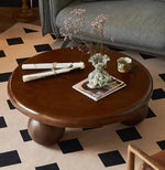 アッシュ材センターテーブル|丸型デザインでおしゃれなリビングを演出|モダンインテリア必見 hsysg-4971