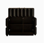 アッシュ材キャビネット|美しいデザインと収納力を兼ね備えたモダン家具 hsysg-4976