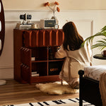 アッシュ材キャビネット|美しいデザインと収納力を兼ね備えたモダン家具 hsysg-4976