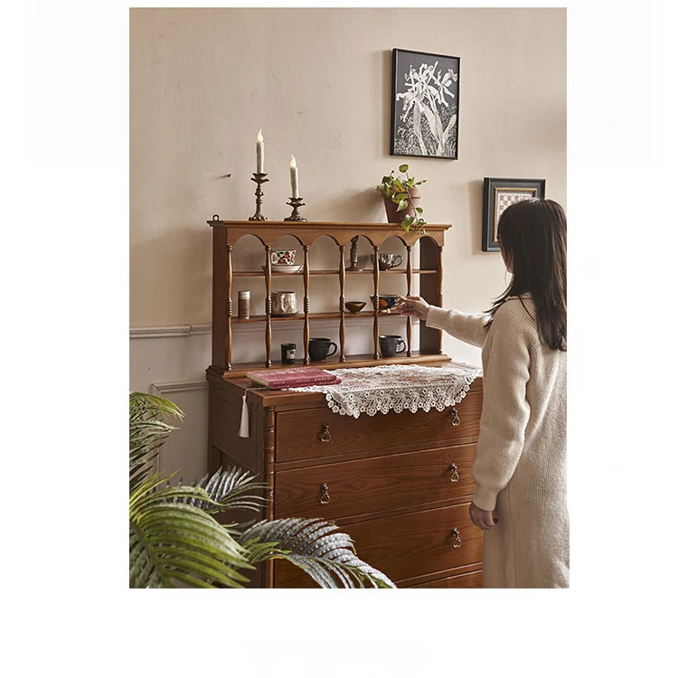 アッシュ材使用!オシャレなラック 収納力抜群のディスプレイシェルフ hsysg-4977