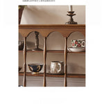 アッシュ材使用!オシャレなラック 収納力抜群のディスプレイシェルフ hsysg-4977