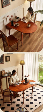 おしゃれなアッシュ材テーブル - 上質なダイニング体験を演出する多用途デザイン hsysg-4978