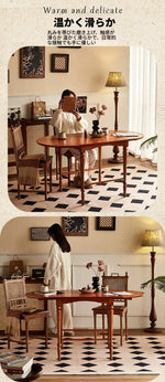 おしゃれなアッシュ材テーブル - 上質なダイニング体験を演出する多用途デザイン hsysg-4978