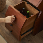 アッシュ材 多層板キャビネット - おしゃれな収納スペースを演出する洗練デザイン! hsysg-4979