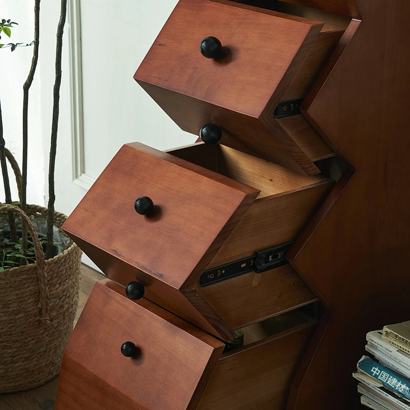 アッシュ材 多層板キャビネット - おしゃれな収納スペースを演出する洗練デザイン! hsysg-4979