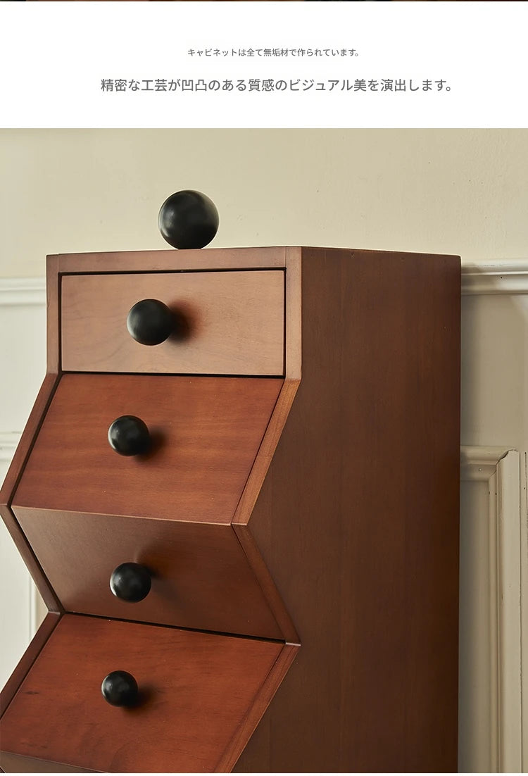 アッシュ材 多層板キャビネット - おしゃれな収納スペースを演出する洗練デザイン! hsysg-4979