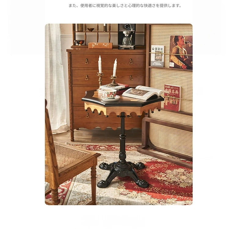 アッシュ材使用・エレガントなデザインのテーブル|インテリアにぴったりな多機能テーブル hsysg-4982