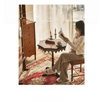 アッシュ材使用・エレガントなデザインのテーブル|インテリアにぴったりな多機能テーブル hsysg-4982